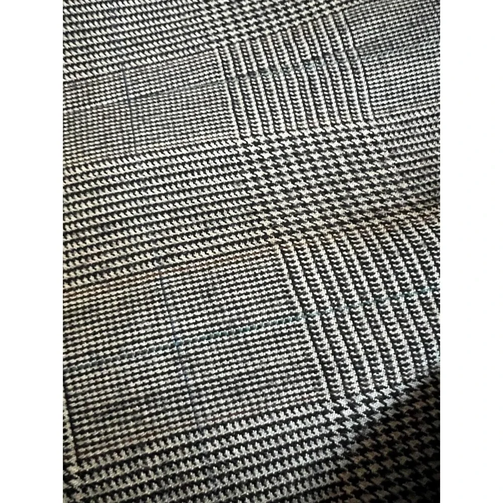 Polo University Club Ralph Lauren Blazer Grey Glen Plaid Wool Sport Coat 42R